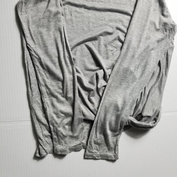 NWOT GINGER G WOMEN'S GRAY LONG SLEEVE BLOUSE SIZE SMALL - Picture 10 of 10